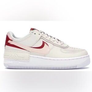 Nike W AF1 Shadow Air Force 1 Phantom/Echo Pink-Gym Red Women's 8.5
